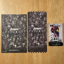 Avengers Endgame Encore Movie Set Collectible Card Ticket Postcard 3x6.5 Cinema