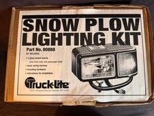Truck-lite 80888 Economy Snow Plow Lights  Kit With Harness Hardware
