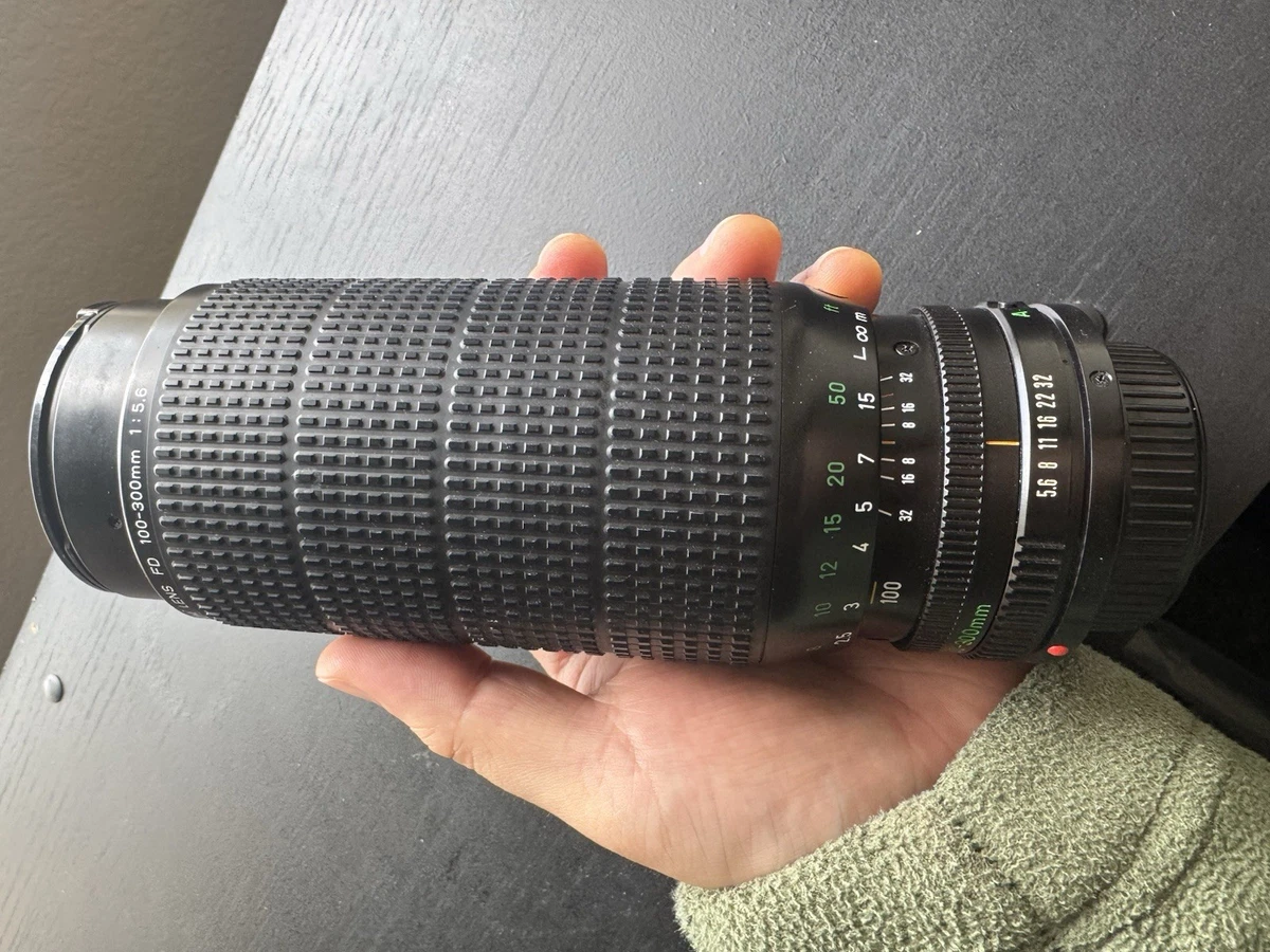Canon FD 100-300mm Focal Camera Lenses for sale | eBay Canon FD 100-300mm Focal Camera Lenses for sale | eBay