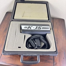 MPH K - 15 Radar Gun, w/Case - Untested
