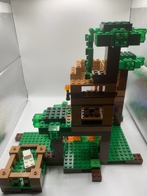 LEGO Minecraft The Jungle Treehouse 21125 Complete Set