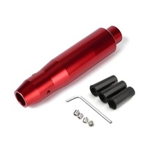 Automatic Shift Knob with Push Button, 5.7" Weighted Shifter Lever Handle Red