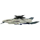 GI Joe Skystorm X-Wing Chopper Vehicle Near Complete 1988 Hasbro Vintage ARAH