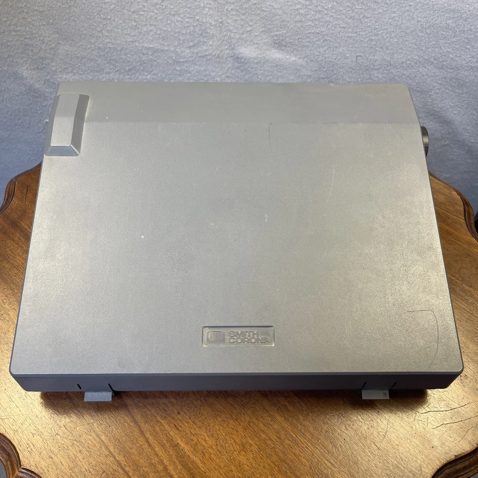 Máquina de escribir eléctrica portátil Smith Corona SL 460 probada y funciona con cubierta Foto 3 de 4