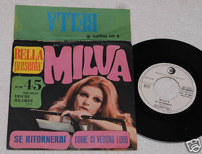 ''MILVA:7''''-PROMO SETTIMANALE BELLA+COVER EX''
