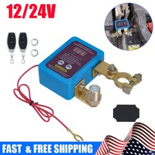 12V 240A Kill Switch For Car Remote Battery Disconnect Switch with Led Display