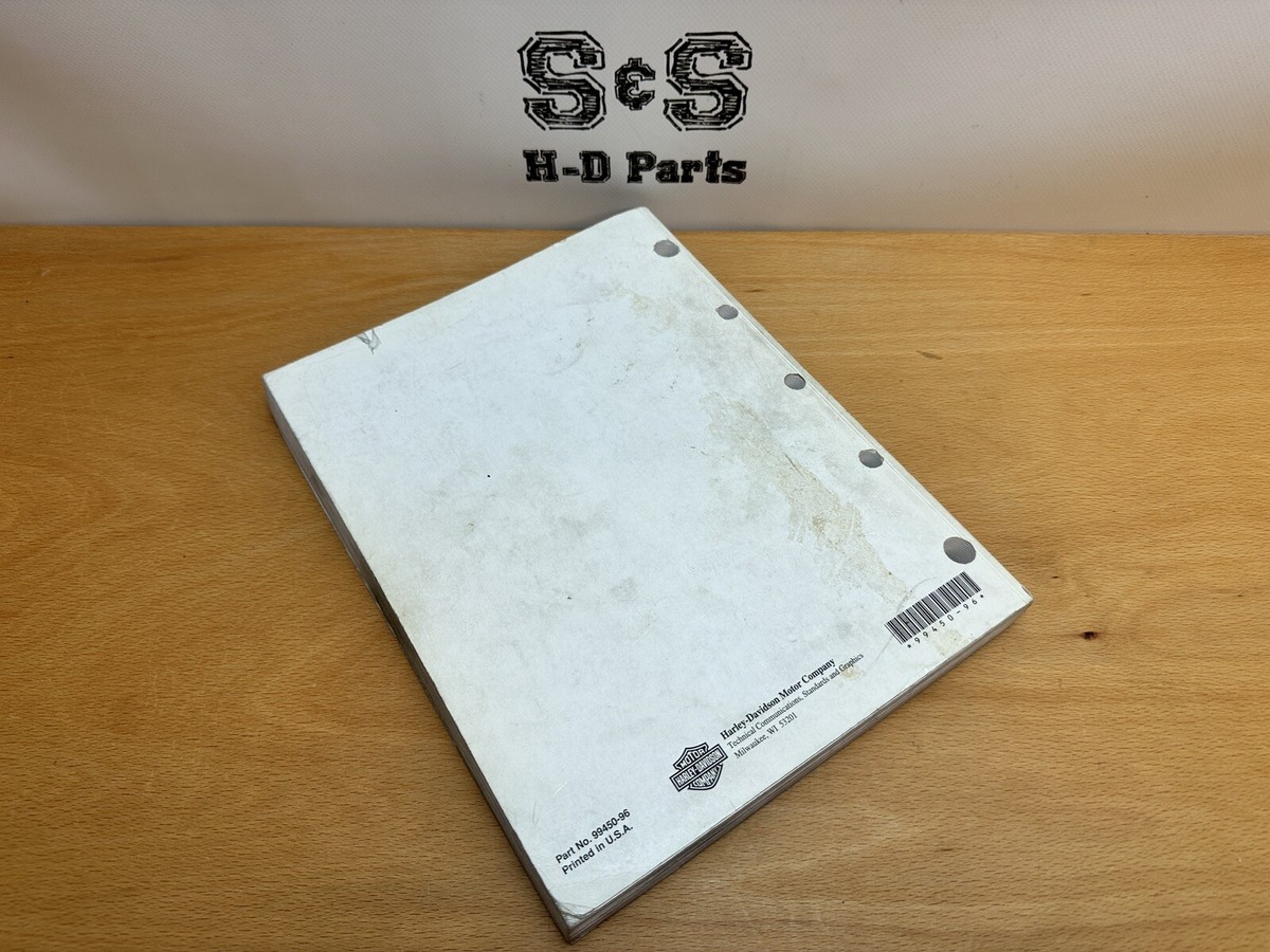 Genuine Harley-Davidson Softail Evo 1340 Parts Catalog 1995-1996