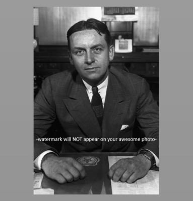 Eliot Ness Prohibition PHOTO Beer Liquor Agent Al Capone Enemy ...