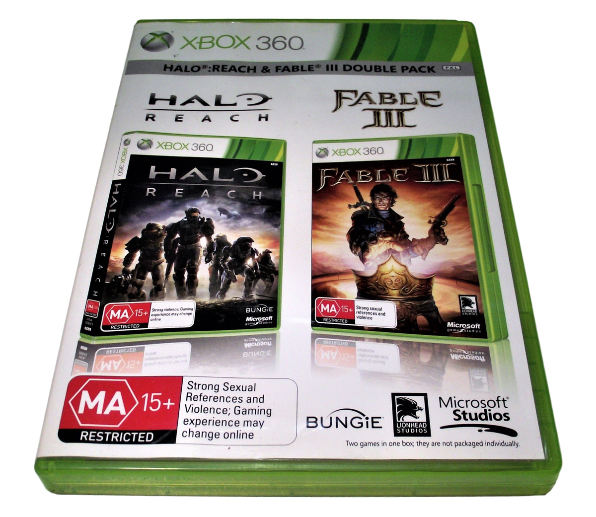 Jogo Fable 2 + Halo 3 pack xbox 360 Tentúgal • OLX Portugal