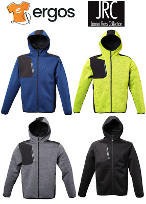 JRC Jacke DIGIONE Knitted Fleece Wasserdicht Atmungsaktiv Kapuze Fleece
