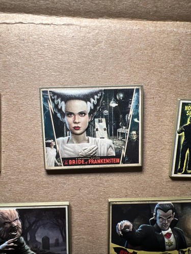Universal Studios Enamel Pins Monster Universe Posters Set - Picture 3 of 6