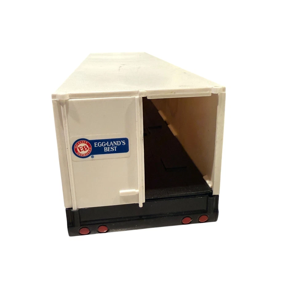 "Mejor tractor semirremolque EggLands plataforma grande 16 ruedas funciona puerta faltante 22""" Foto 4 de 4