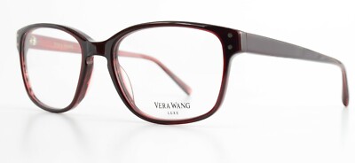 VERA WANG Brille Luxe Lana 50-17 137 Lana BU Weinrot Karree France + Fendi Case