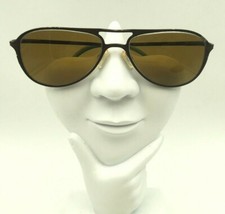 Vintage La Eyewear One Pair Crow Brown Titanium Pilot Sunglasses FRAMES ONLY