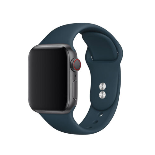 Cinturino Silicone Sport 40/44/41/45/49mm per Apple Watch Serie 9 8 7 6 5 4 SE - Foto 42 di 69