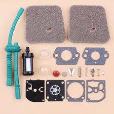 Carburetor Repair Kit for Stihl FS45 FS55 FS38 BG45 Zama-RB100 Air Filter Gasket