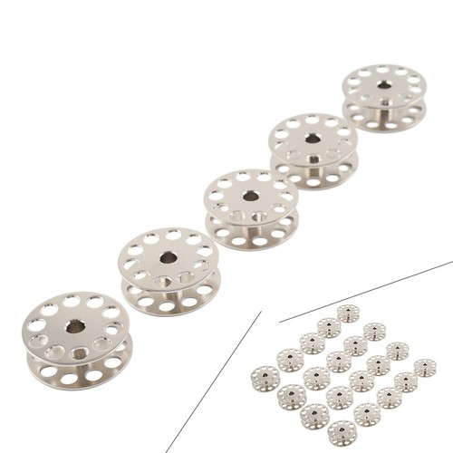 Large Steel Bobbins For SINGER 144W 145W MITSUBISHI DU-105 DU-108 ...