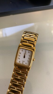 Ladies GT NOBLIA/CITIZEN 12 DIAMOND ANALOG WATCH NOT RUNNING FOR