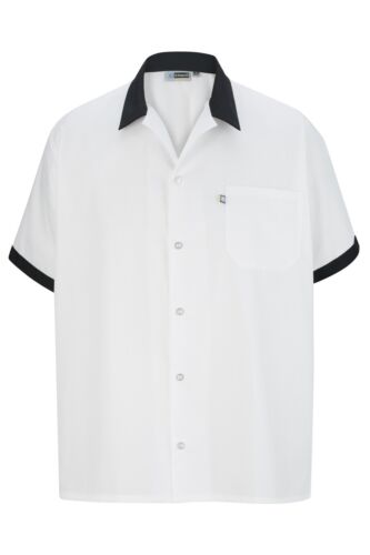 Cook Shirt Button Front with Contrasting Trim Unisex - Picture 1 of 3