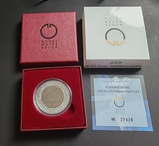 25 euro niob 2006 Europejska nawigacja satelitarna z pudełkiem, certyfikatem i pętlą