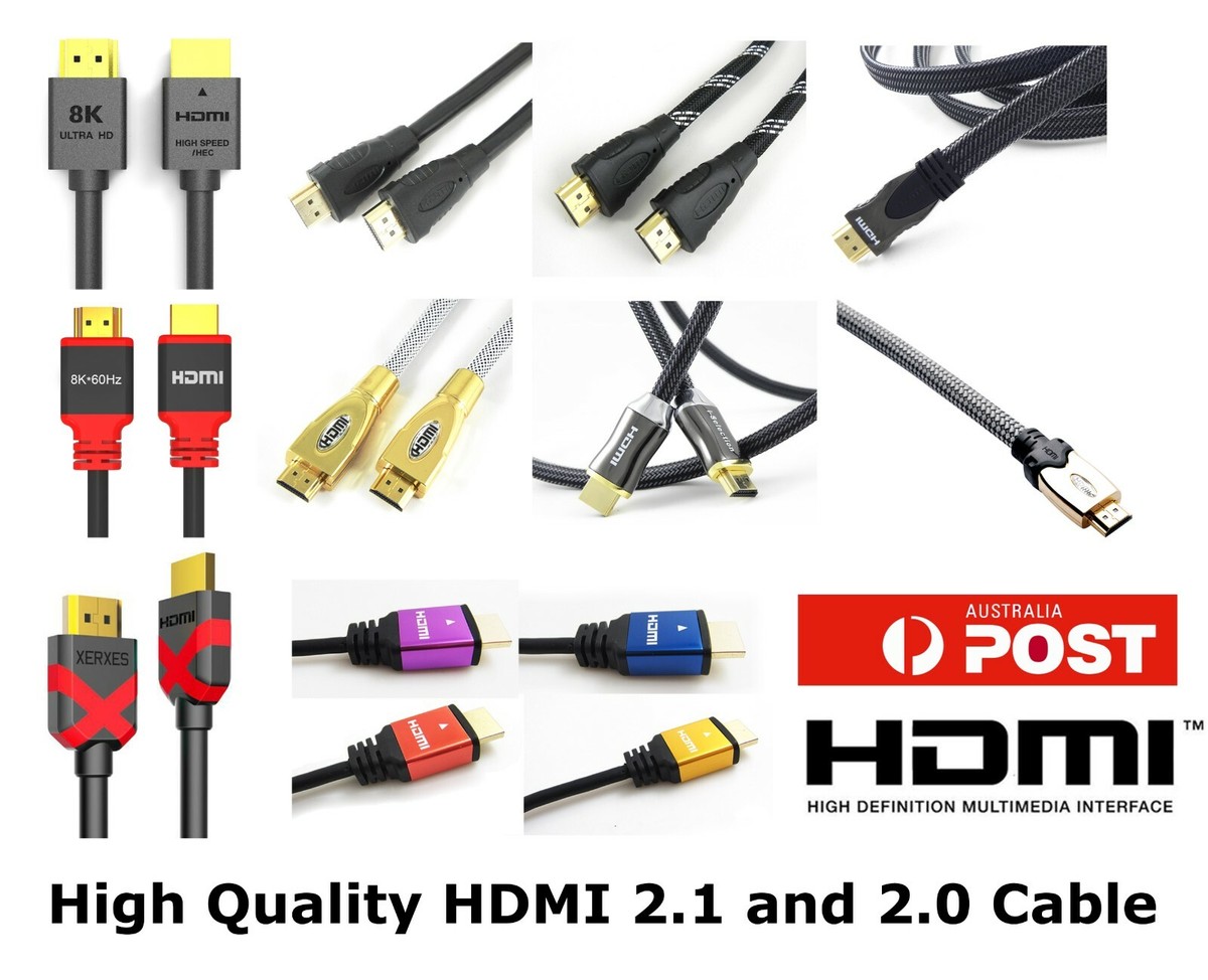 Premium HDMI Cable 4K HDMI 8K High Speed Audio 3D ARC