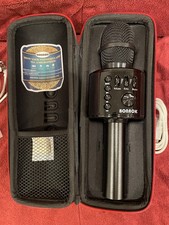 BONAOK Wireless Bluetooth Karaoke Microphone