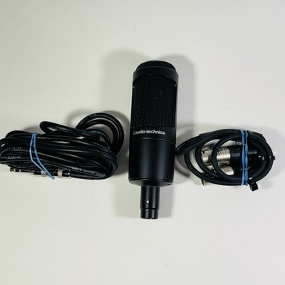 Audio-Technica AT2035 Cardioid Condenser Microphone - Black