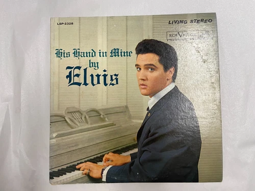 Elvis Presley His Hand LSP-2328 Stereo RCA Victor 1st Vintage 1958 LP Vinyl