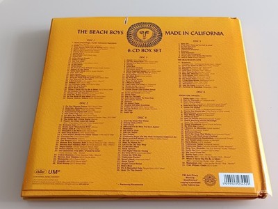 Made in California by The Beach Boys (6CD, 2013) Cutted Case | eBay