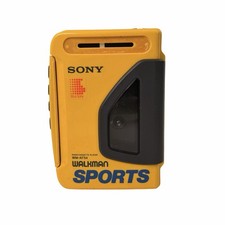 SONY WM-AF54 Walkman Sport Radio Cassette Player Missing Plastic For Radio