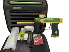Mint Planet Eclipse Infamous Diamond Cut Gtek 180r Paintball Gun Green/Gold