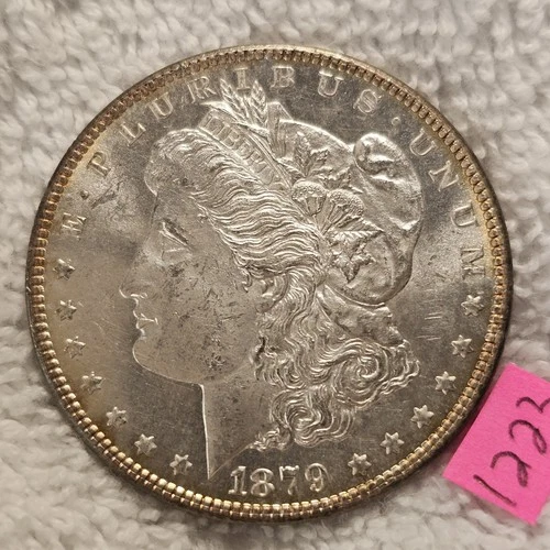 VIDEO 👀🔥GORGEOUS DMPL🔥1879-S Morgan Silver Dollar MS BU Cameo Frost Toning 23