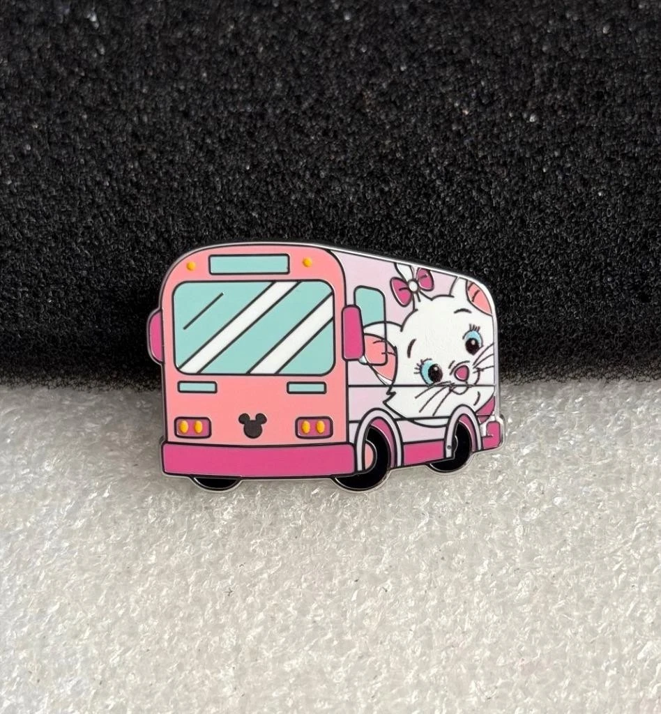 Disney DLR The Aristocats Marie Bus Hidden Disney Mickey 2026 Wave A Pin