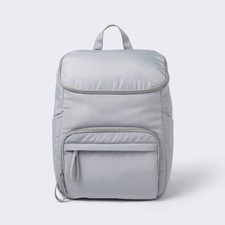 Open-Top Diaper Backpack - Gray - Cloud Island