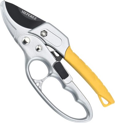 Ultra Sharp Germany Steel Pruning Shears - Ergonomic, Cuts 1-Inch Easily