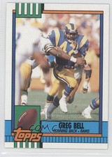 1990 Topps With Disclaimer Greg Bell #77 1i3