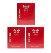 3 Box Itsuki Kenko Natural Detox Foot Patch Red Pepper Free Global Shipping