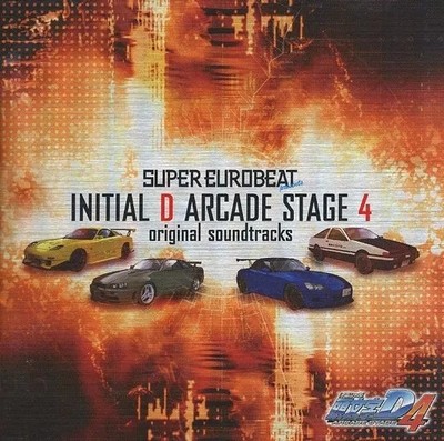 Anime CD SUPER EUROBEAT präsentiert Initial D ARCADE STAGE 4 Original...