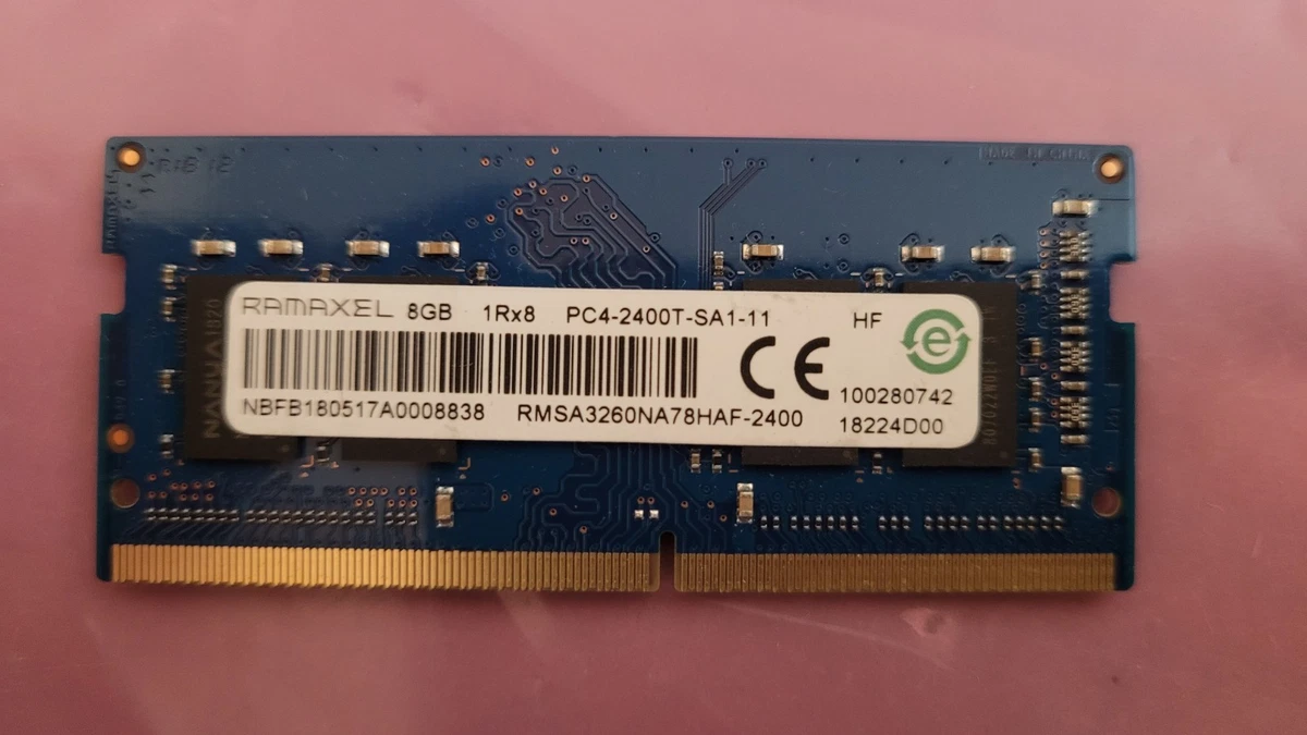 Ramaxel Computer PC4-19200 (DDR4-2400) Bus Speed Memory (RAM) for