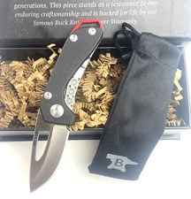 Buck Knives 417 Budgie, 0417BKS- B, BOS S35VN Drop Point Steel Blade, G10, NIB