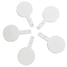 Atflbox BIG Airsoft Shooting Target Stand Accessories 10 Pieces of White Targ