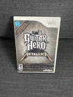 Guitar Hero Metallica Nintendo Wii Authentic Complete CIB