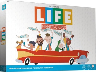 The Game Of Life Generations Board Game For Seniors Easy Read Fun Family Game