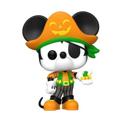Disney POP! Figurine en vinyle Halloween Pirate Mickey 9 cm Funko - Photo 1/2