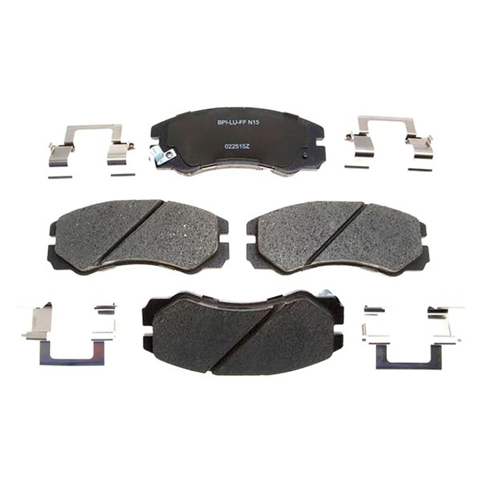 For 1998 Acura SLX Front & Rear R-Line Ceramic Brake Pads - Raybestos Foto 3 de 4