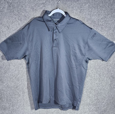Propper Tactical Performance Polo Shirt Mens Size XL Blue Stretch Short Sleeve