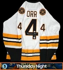 BOBBY ORR SIGNED AUTO BOSTON BRUINS BICENTENNIAL HOCKEY JERSEY WITH COA