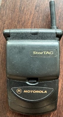 Motorola StarTAC ST7868W Dual‑Band CDMA Flip Phone Vintage, Used