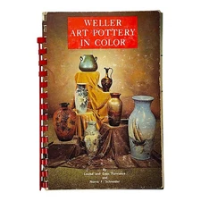 Weller Art Pottery In Color: 1971 Second Printing, Spiral Bound, Paperback