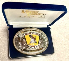 Montana Silversmith South Dakota Game Fish Parks Hunter Safety Instructor Buckle